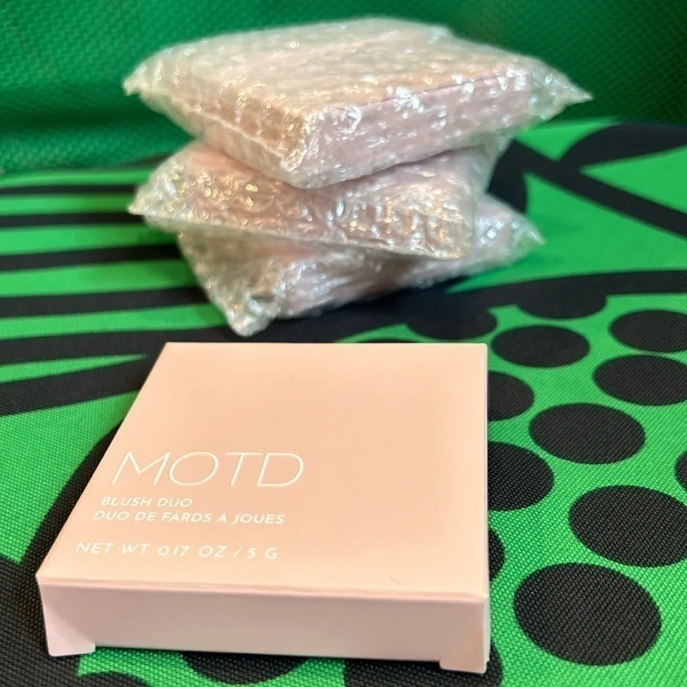 Brand new MOTD Cosmetics Blush Duo Modern Mauve face make up